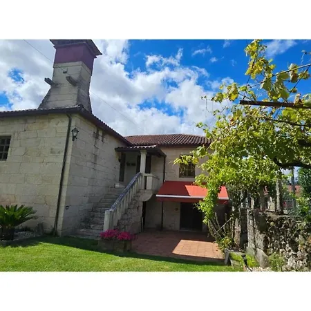 Сasa de vacaciones Espectacular Casa Gallega Con Piscina Valeixe