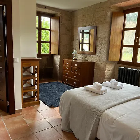 Сasa de vacaciones Espectacular Casa Gallega Con Piscina Valeixe