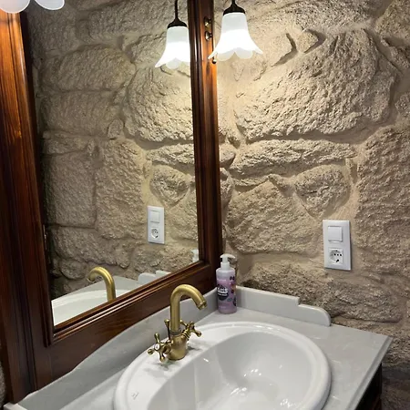 Сasa de vacaciones Espectacular Casa Gallega Con Piscina Valeixe