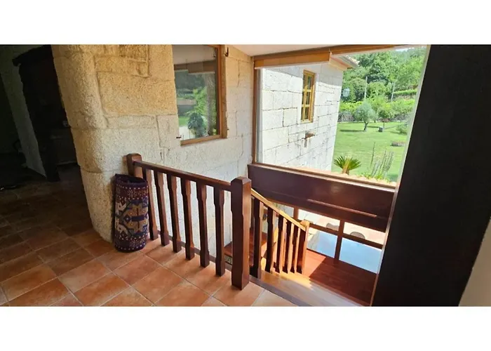 Espectacular Casa Gallega Con Piscina Valeixe