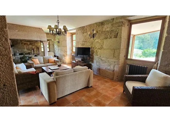 Σπίτι διακοπών Espectacular Casa Gallega Con Piscina Valeixe