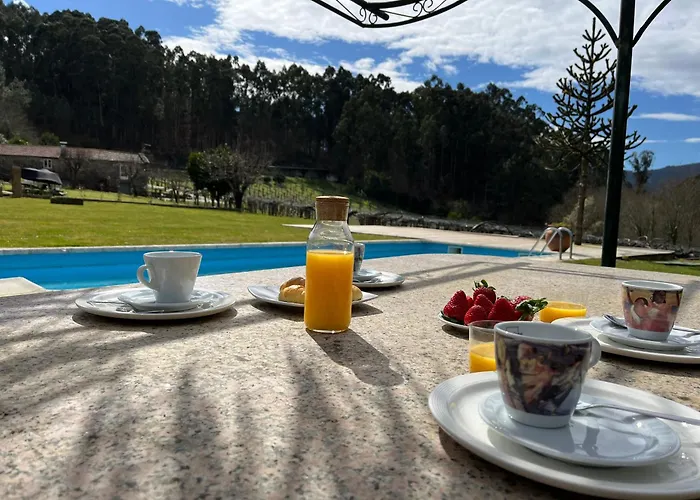 Espectacular Casa Gallega Con Piscina *